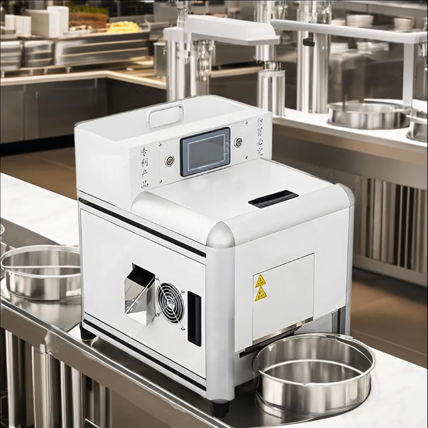 Commercial Automatic Omelette Maker Machine with Shell Separation - 28 Second Per Egg Cooking & Touch Screen, Stainless Steel for Restaurants, Hotels, Cafés