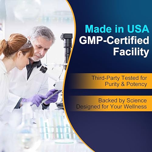 Miniatura 7 de Complejo de magnesio y energía  4 tipos de magnesio de alta absorción con hongo melena de león, L-teanina, CoQ10, taurina  Enfoque, relajación,