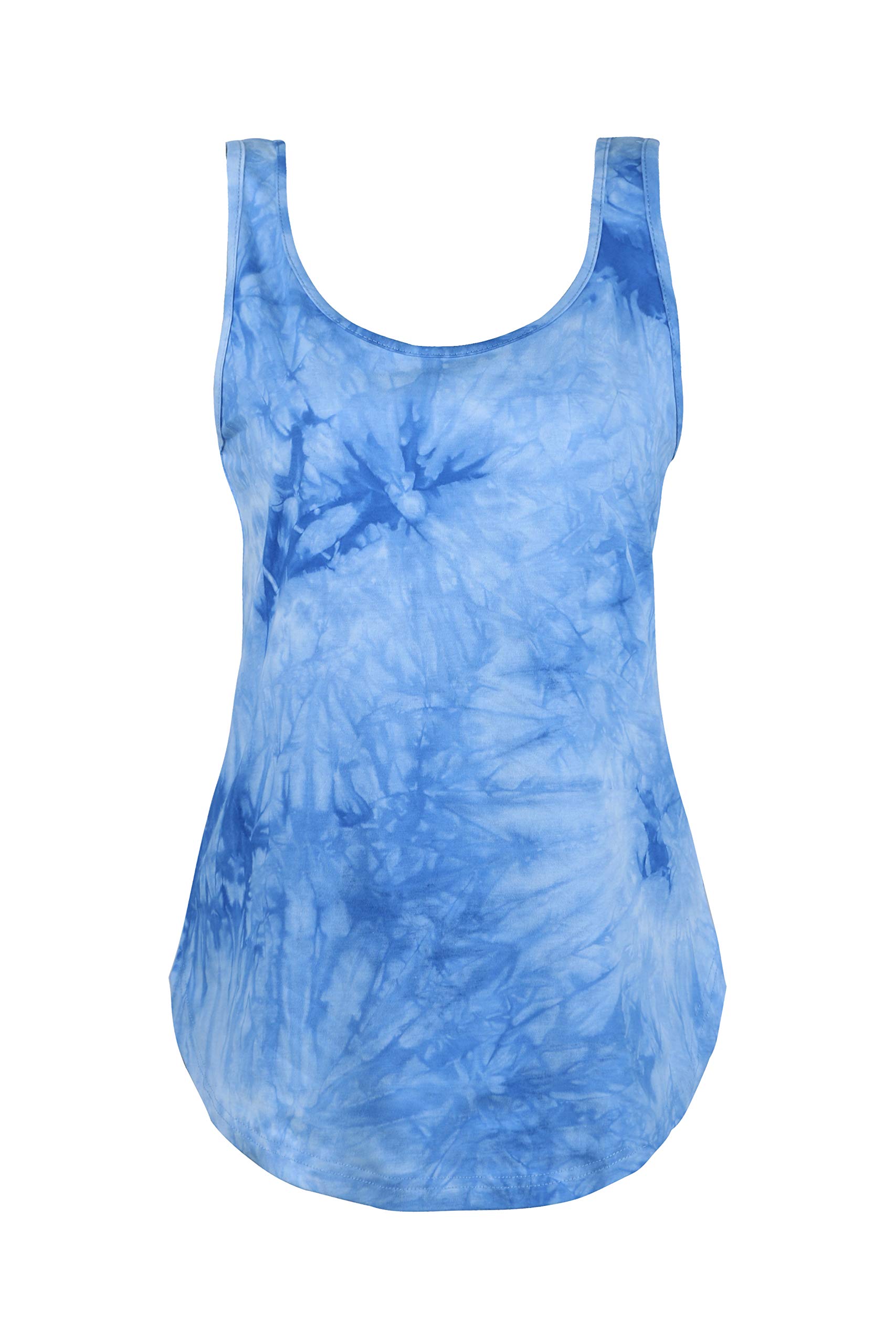 NONSAR Damska koszulka, bez rękawów, na lato, tunika, luźny krój, tank top