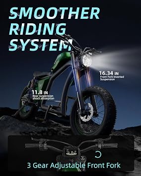 BIGNIU BG-X Electric Bike for Adults,1500W Brushless Motor 48V/31.5Ah Up to 40 Miles E-Bike Front/Rear Turn Signal Dual Suspension Ebikes