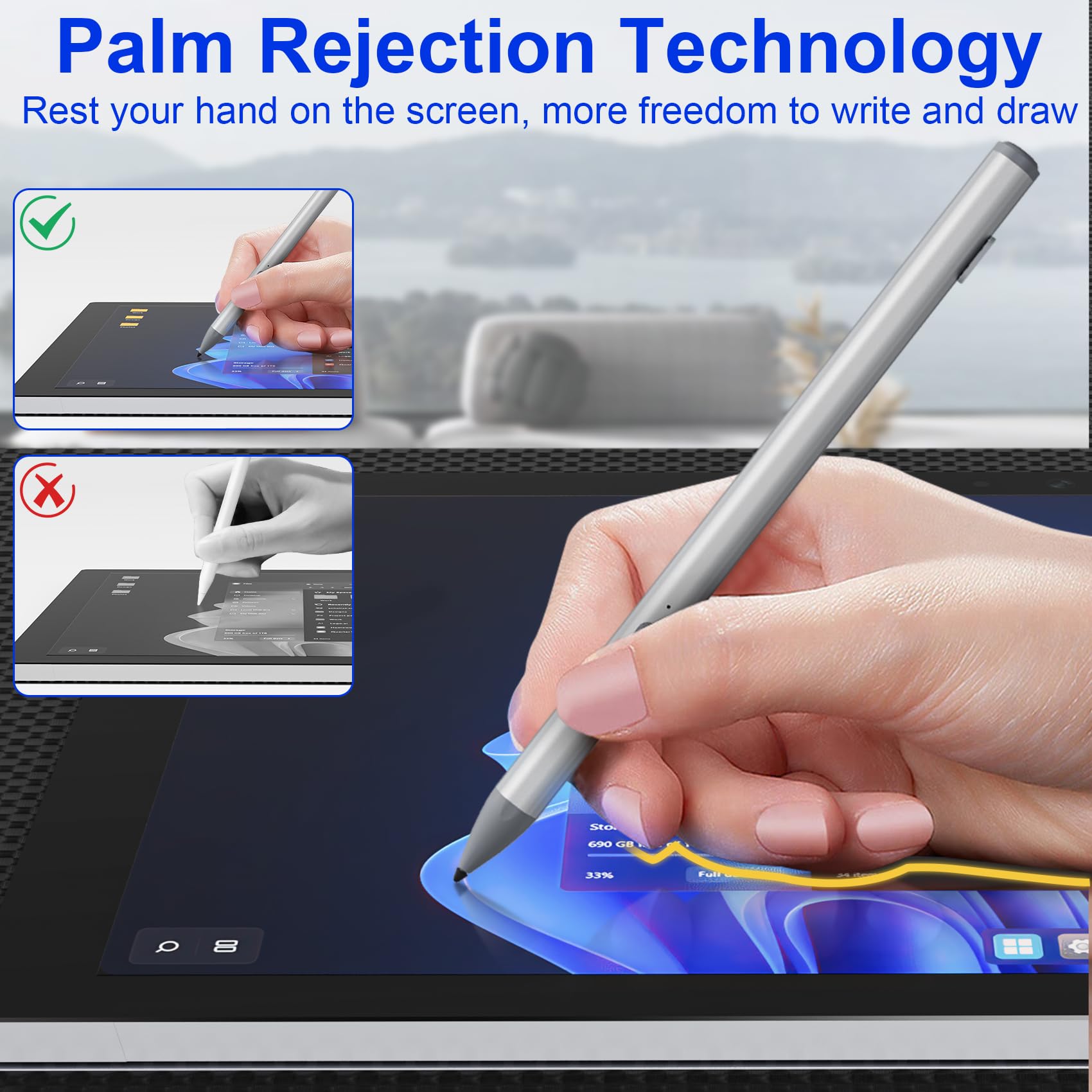 Surface Pen – Surface Pro Pen Stylus para Microsoft Surface Pro 11