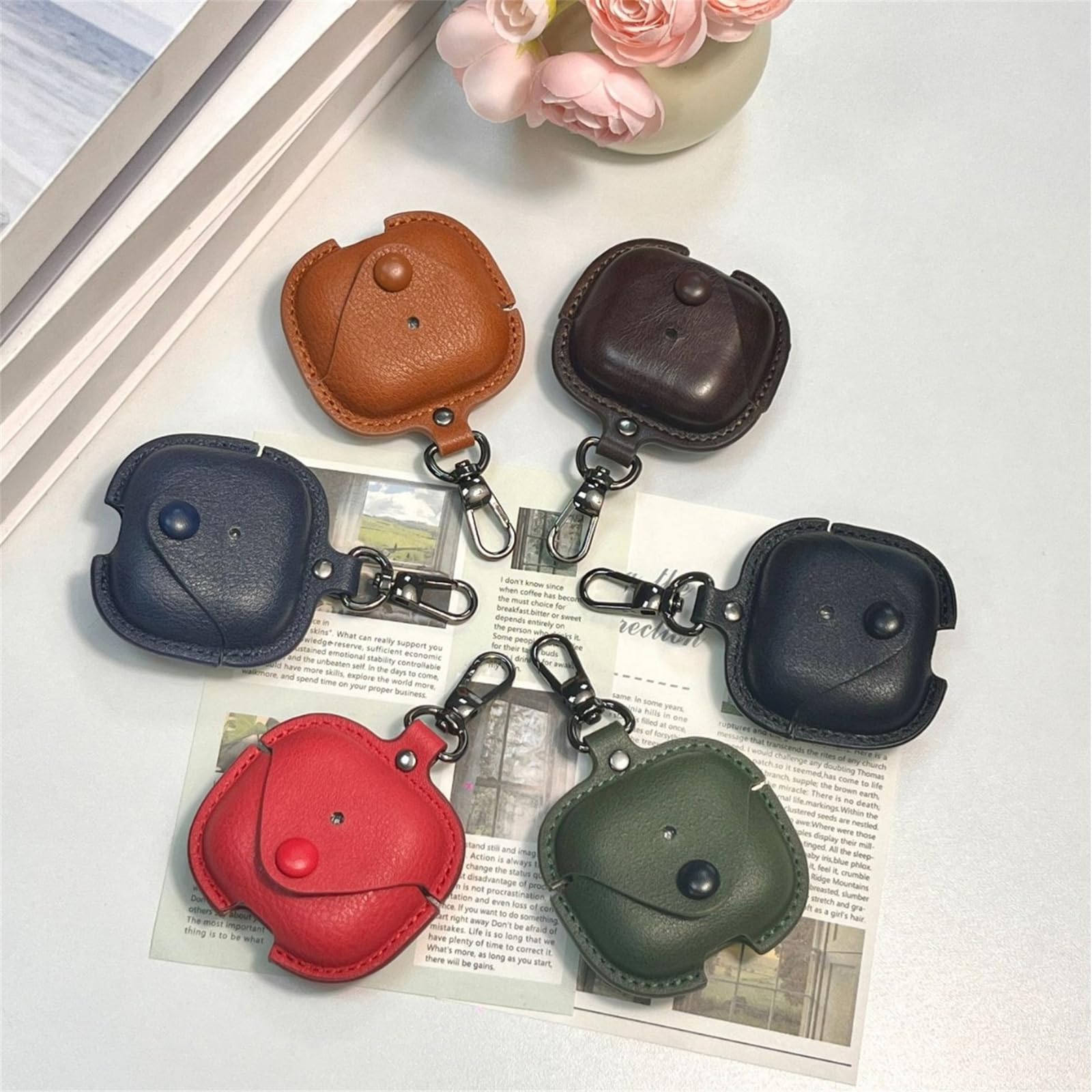 Custodia Trasparente Per AirPods Pro 3 Con Portachiavi E Pennetto – TPU Antiurto, Ricarica Wireless, 3 In 1, Per Uomo E Donna - copertina