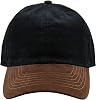 Corduroy Unisex Baseball Hat | Unstructured Cotton Classic Dad Cap | Hat with Adjustable Strap and Brass Buckle