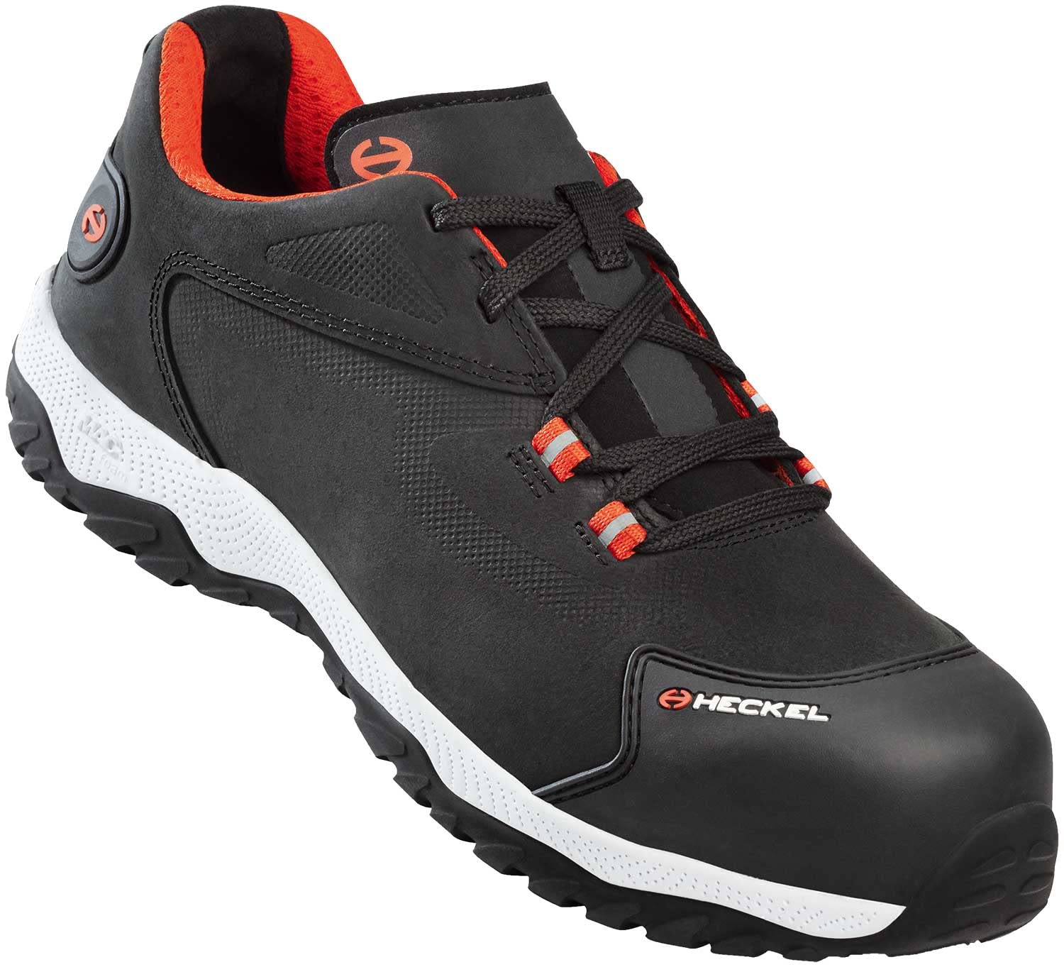 Heckel Ms 300 Low, Ballerina Uomo, Nero Naranja, 43 Eu-image