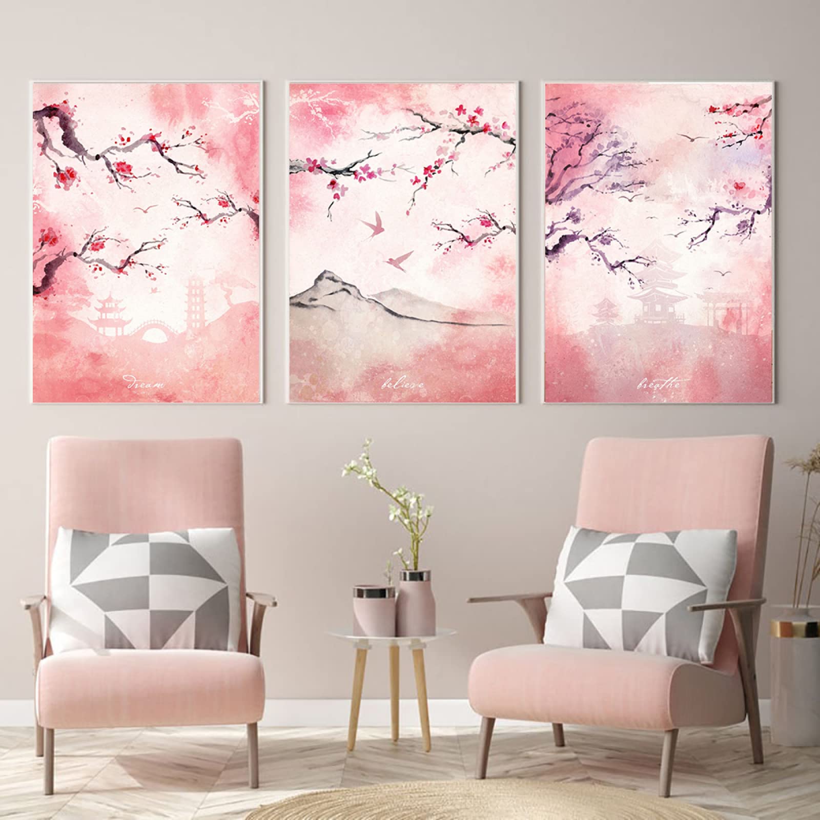 Cuisine Moderne Décor Japonais Coréen Aliments Affiche Ramen Kimchi Cartoon 3 Pièces Toile Peinture Accueil Restaurant Mur Art Photos 40Cmx60Cmx3Pcs Sans Cadre