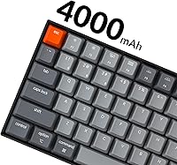 Vista 6 de Keychron K4 96% Layout 100 teclas inalámbrico Bluetooth 5.1teclado mecánico USB con cable para juegos con Gateron G Pro Interruptor rojo