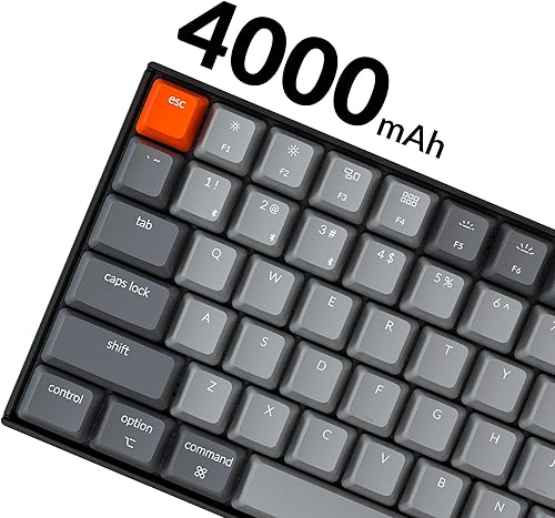 Miniatura 6 de Keychron K4 96% Layout 100 teclas inalámbrico Bluetooth 5.1teclado mecánico USB con cable para juegos con Gateron G Pro Interruptor rojo