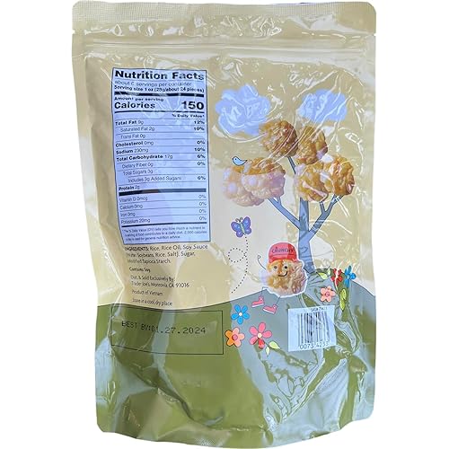 Miniatura 2 de Trader Joe's Sweet & Salty Umami Crunchies - Galletas de arroz sin gluten (paquete de 1)