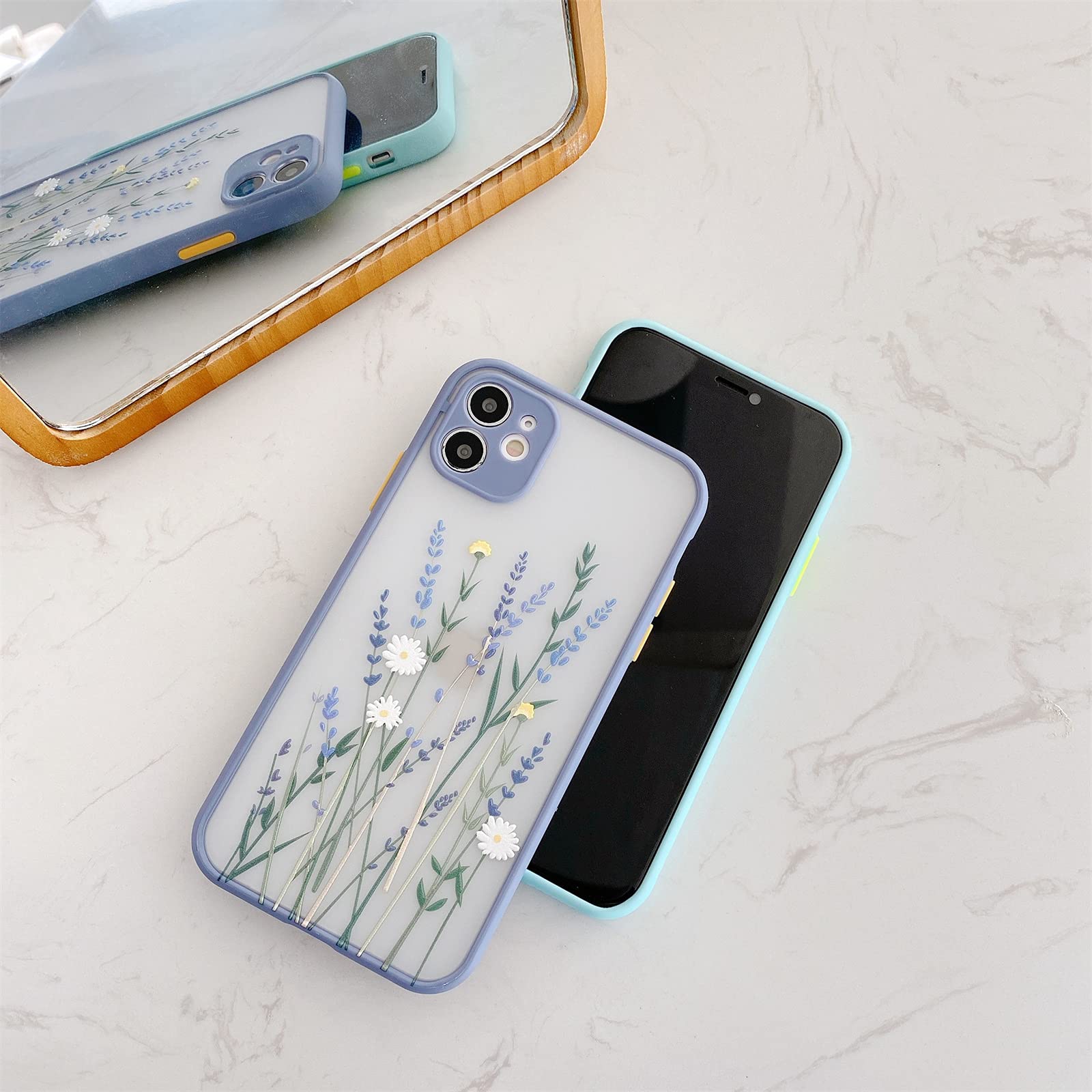 Amazon.co.jp: ケースIphone 12 12 Pro 12Proマックスフラワーパターン