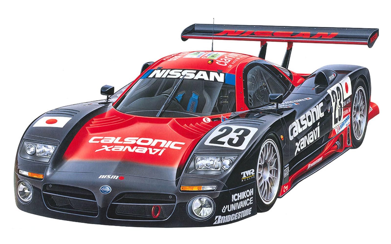 Amazon | タミヤ 1/24 スポーツカーシリーズ No.192 ニッサン R390 GT1