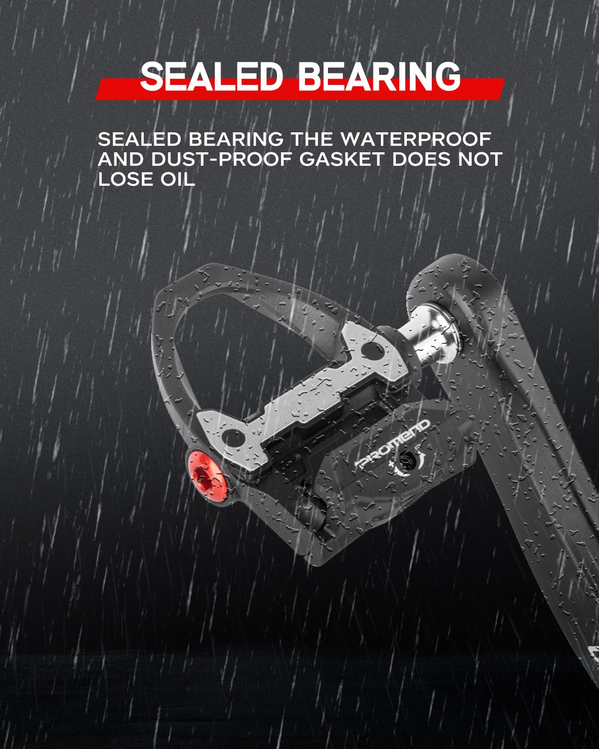 BOLANY Pedali Bici Strada SPD-SL - Pedali Senza Clip Leggeri Con