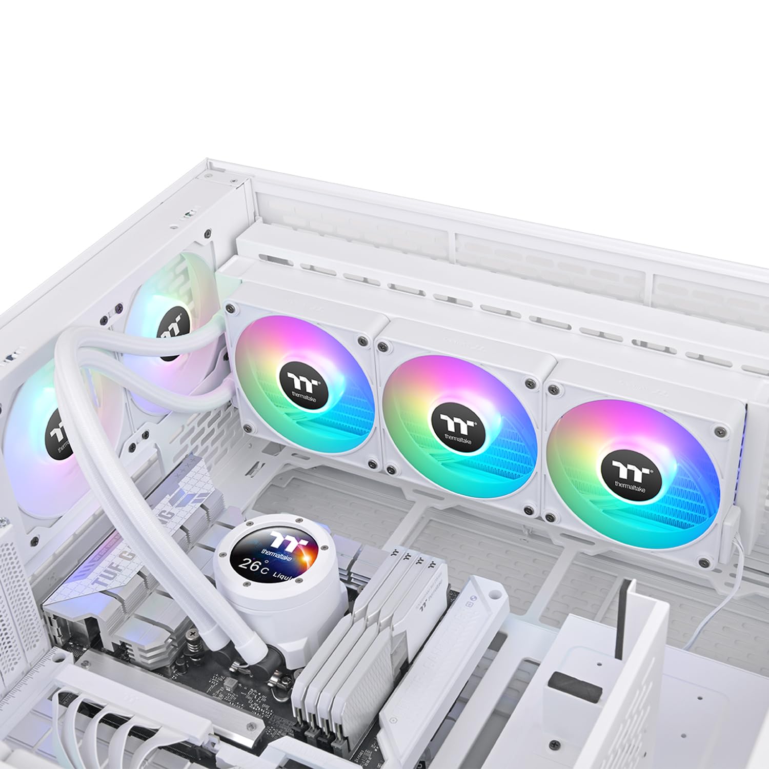 Amazon.com: Thermaltake TH360 V2 Ultra EX ARGB AIO Cooler/Snow