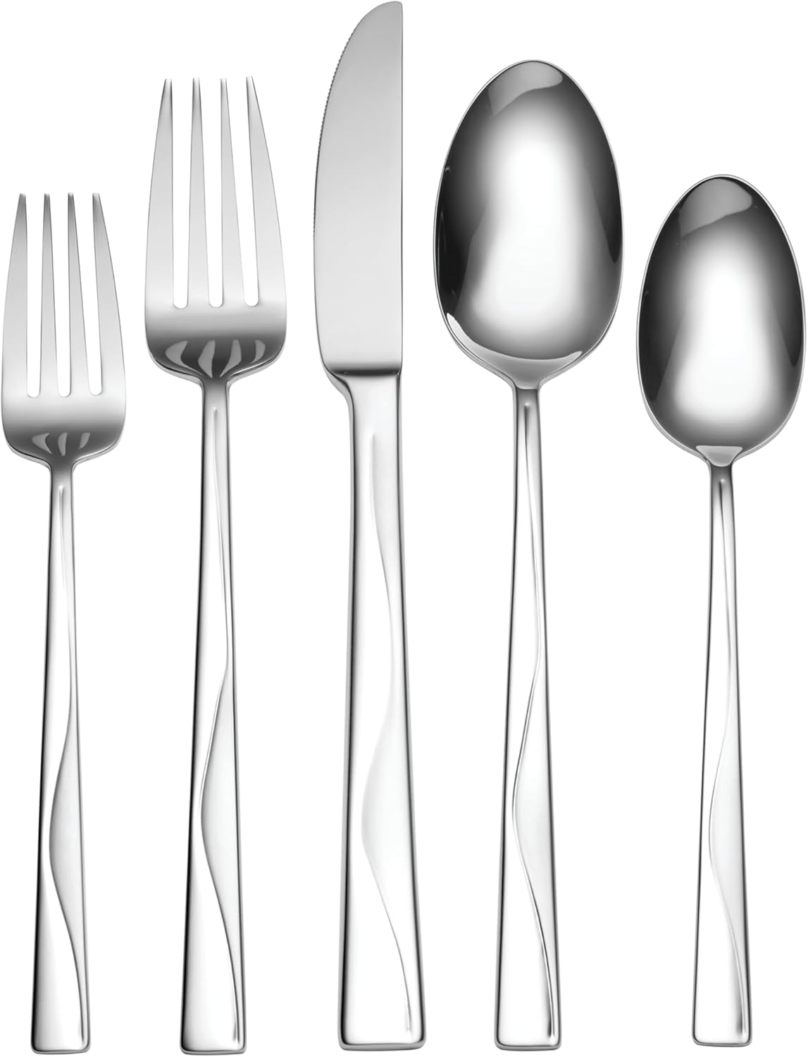 Oneida B1076020A Stream 20-Piece Flatware Set