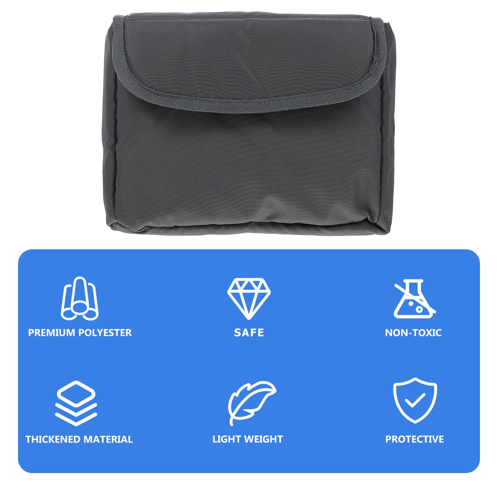 Toddmomy Bolsas para Cámaras DSLR Inserto De Protección para Lente y Flash Bolsa Portátil para Cámara Fotográfica