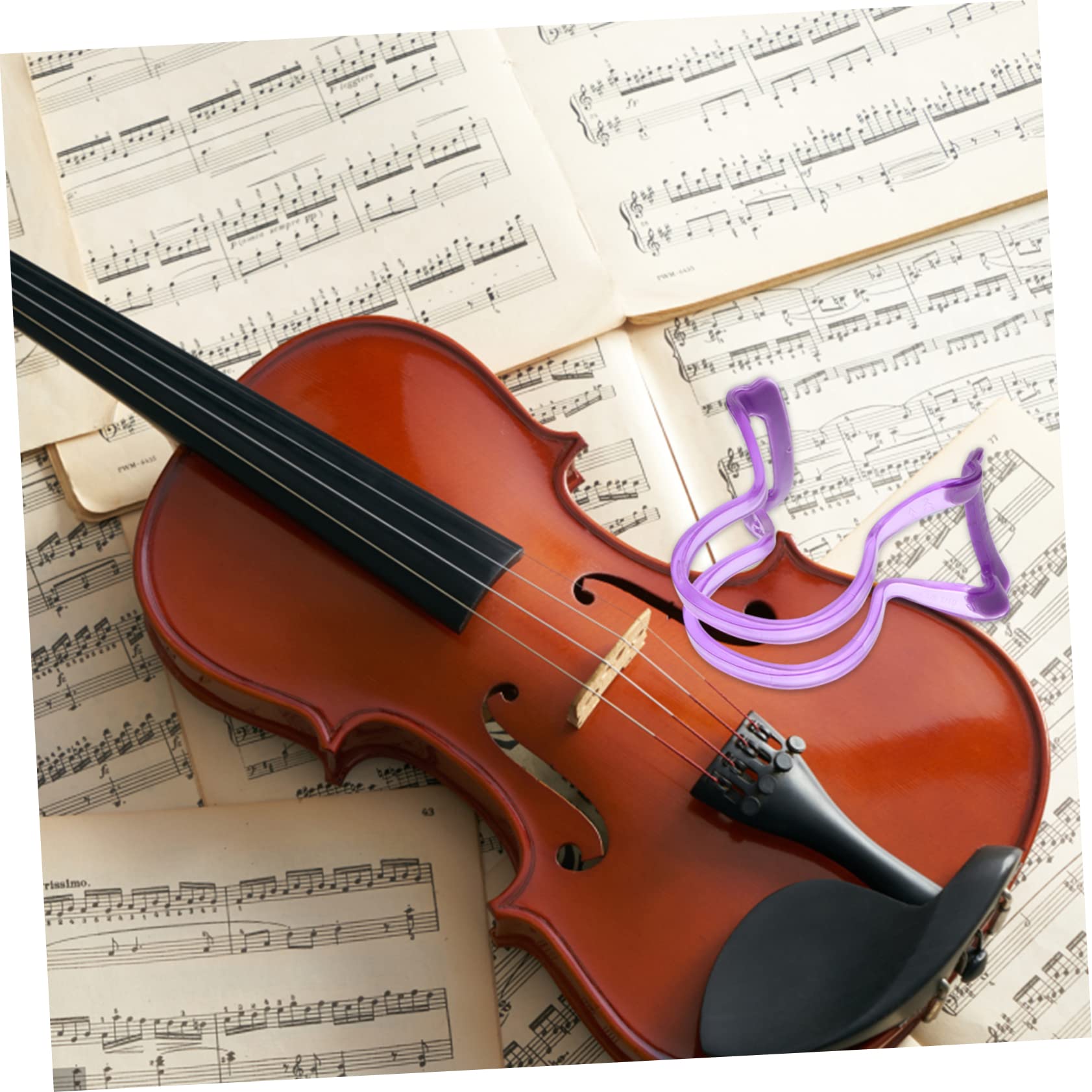 BESPORTBLE Violin Bow Corrector for Beginner Friendly Adjuster for Mastering Technique Durable Tpe Material Easy Installation Violin Accessory