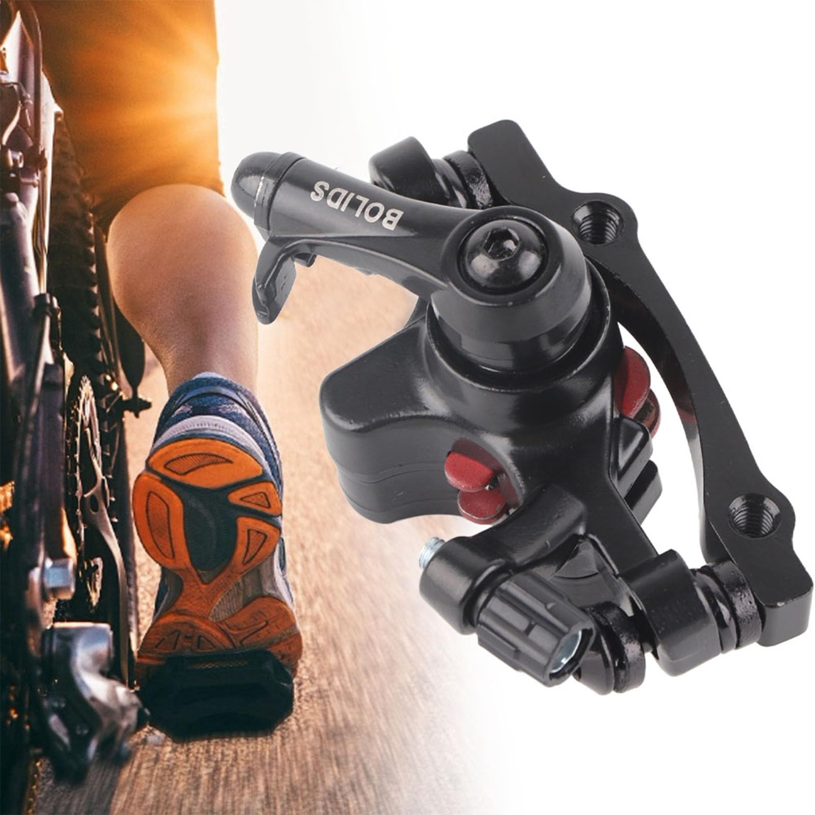 Headerbs Disc Brake Caliper, Disc Brake Caliper, Brake Device Mechanical Pulling Disc Brake Front Rear Disc Brake BB8 (BB8(F160R140))