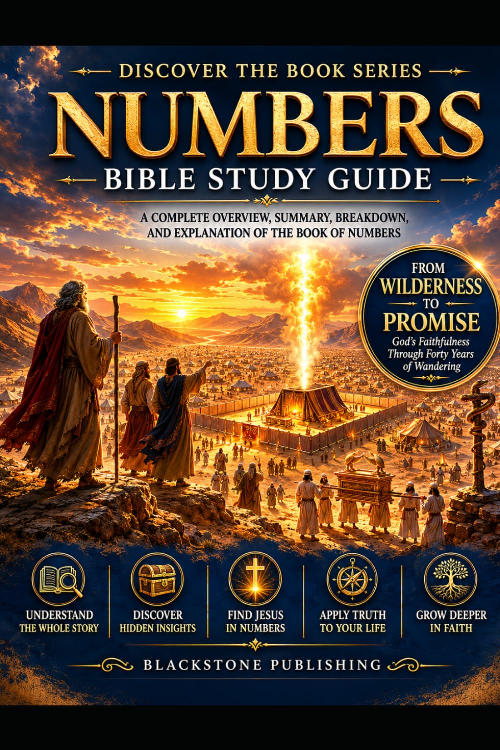 Numbers Bible Study Guide: A Complete Overview, Summary, Breakdown and Explanation of The Book of Numbers (Discover The Book Series)