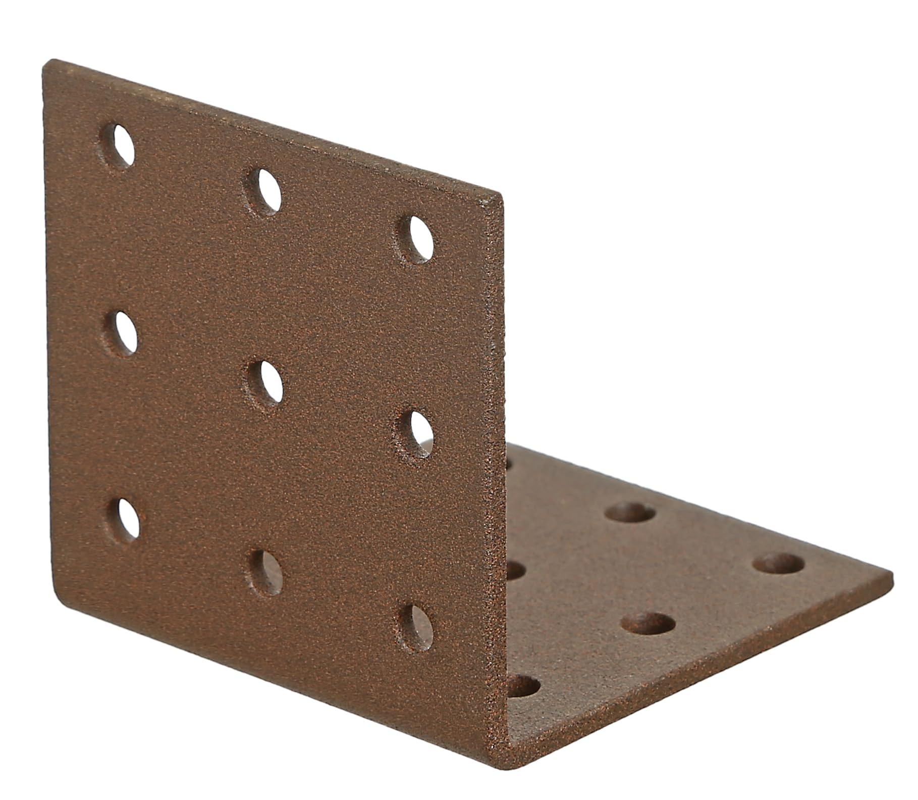 Alberts 823023 DURAVIS® Équerre multi-trous | en noir diamant, à couche duplex | taille 60 x 60 x 60 mm | kit de 50