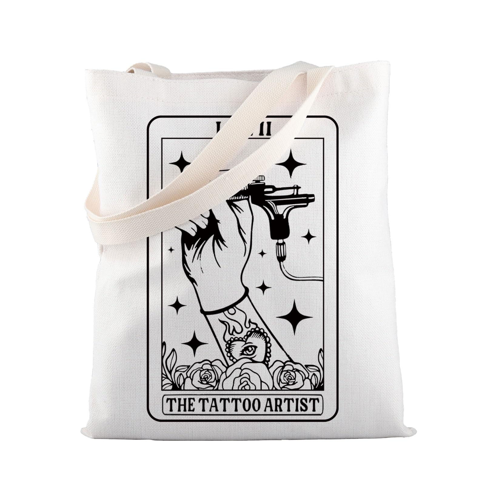 MBMSO Tattoo Gifts for Tattoo Artist Tote Bag Tattoo Lovers Gifts for Tattooers Tote Tattoo Maker Gift Tattooist Shopping Bag