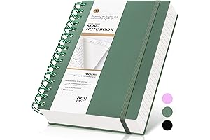 College Ruled GreenRoom Spiral Notebook