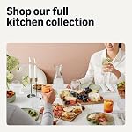 Amazon Basics Drinking Glasses, Dishwasher-Safe, 325.1 mL, 4-Piece Set