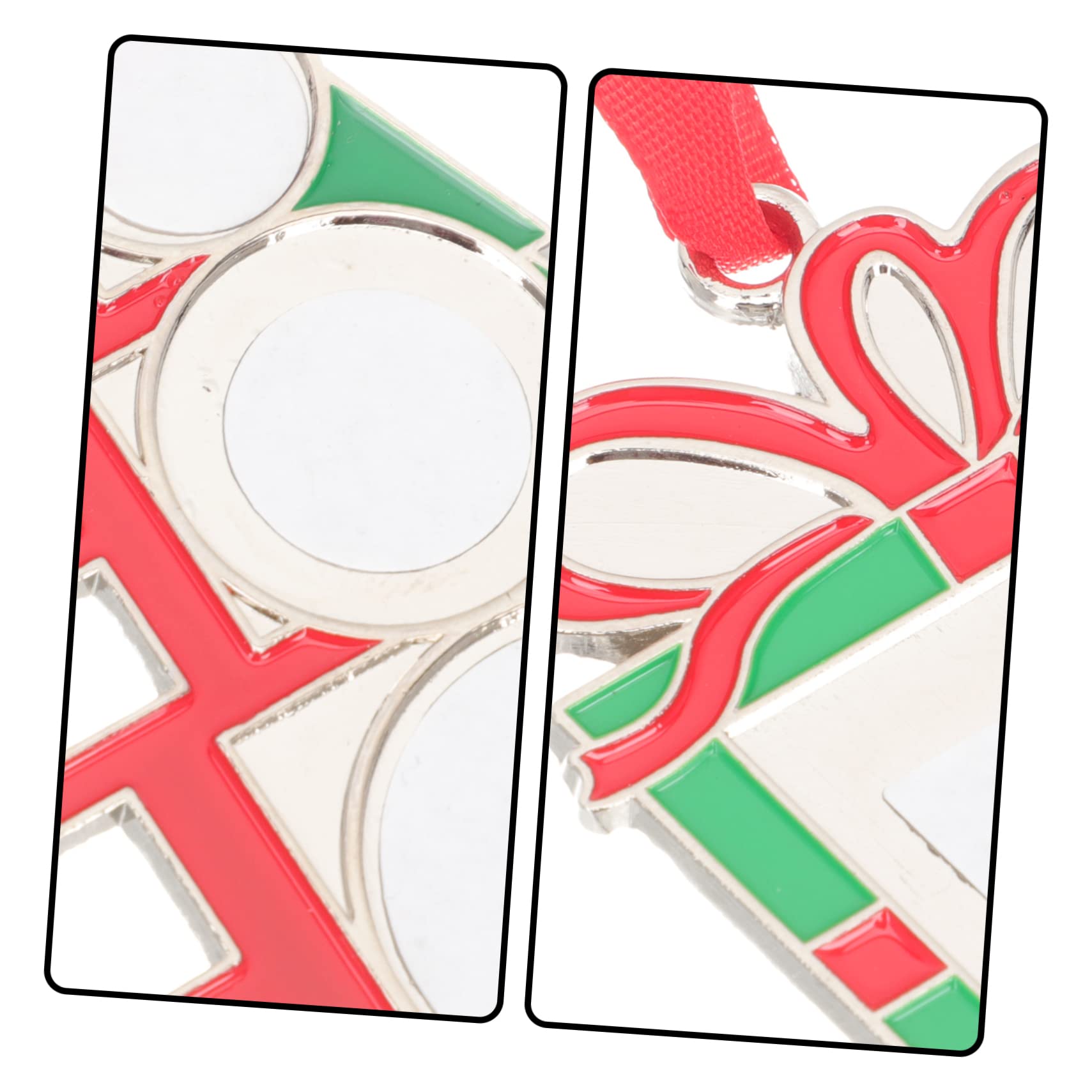 TOPBATHY 12 STK Christbaumschmuck Weihnachtsdekoration Zum Aufhängen Sublimationsrohlinge Weihnachts-Layout-Requisite Sublimationsanhänger Personalisierter Weihnachtsschmuck