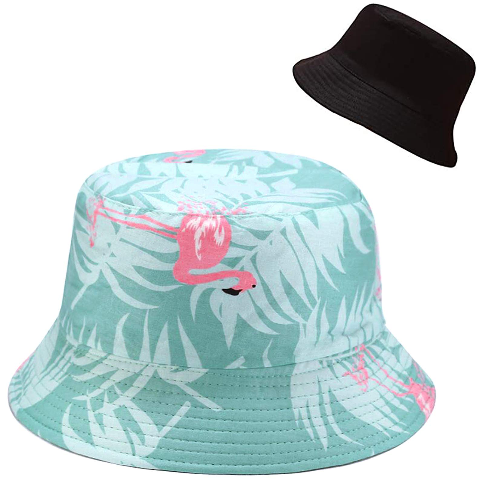 XYIYI Reversible Bucket Hat, Angler’s Hat, Sun Hat for Women, Girls