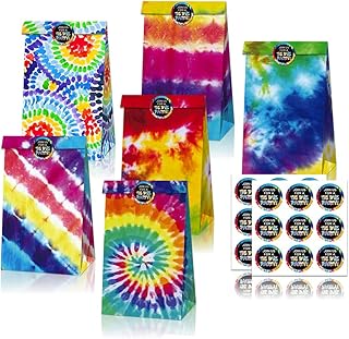 12 Pezzi Sacchetti Per Feste Arcobaleno, Sacchetti Regalo Colorati, Sacchetti Di Caramelle Colorati Arcobaleno Con 18 Adesivi Per Feste, Matrimoni, Feste Di Compleanno, Natale (6 Stili)
