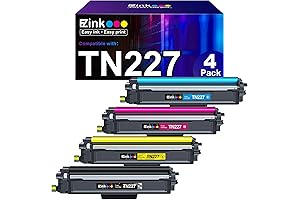E-Z Ink(TM) Compatible Toner Cartridge Replacement for Brother TN227 TN227BK TN223 TN-227BK/C/M/Y...