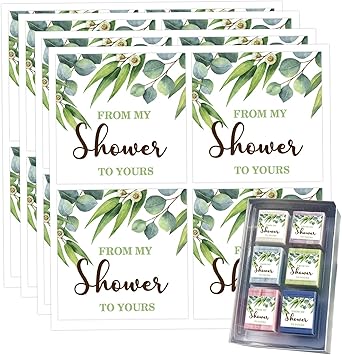 Amazon.com : 2 inch from My Shower to Yours Stickers Baby and ...
