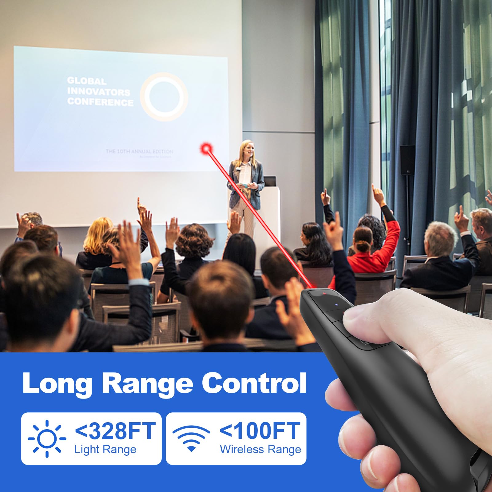 Clicker Unit Snapklik.com : (2 Units) Presentation Clicker PowerPoint Presenter ...