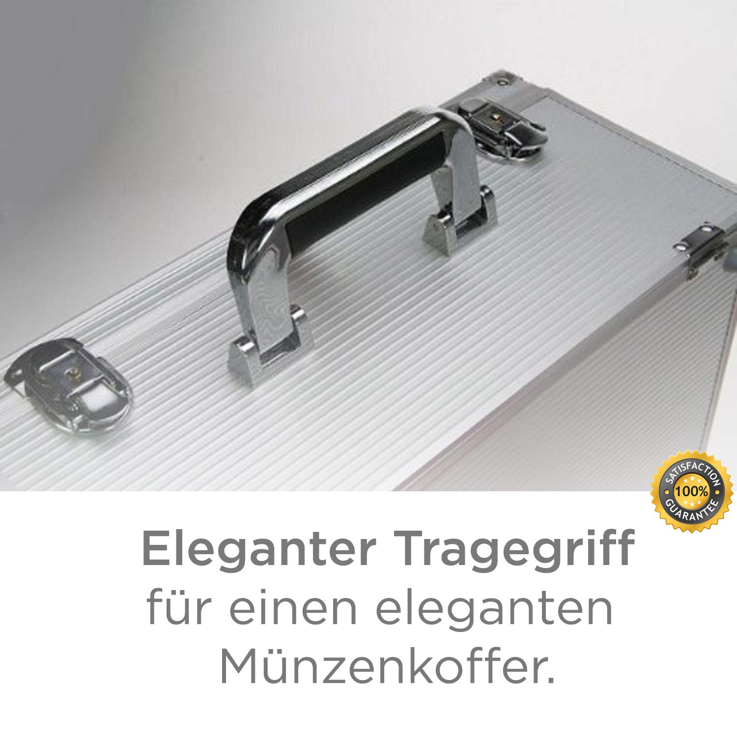 SAFE 273 Portamonete gigante portamonete con 15 inserti per oltre 500 monete diverse