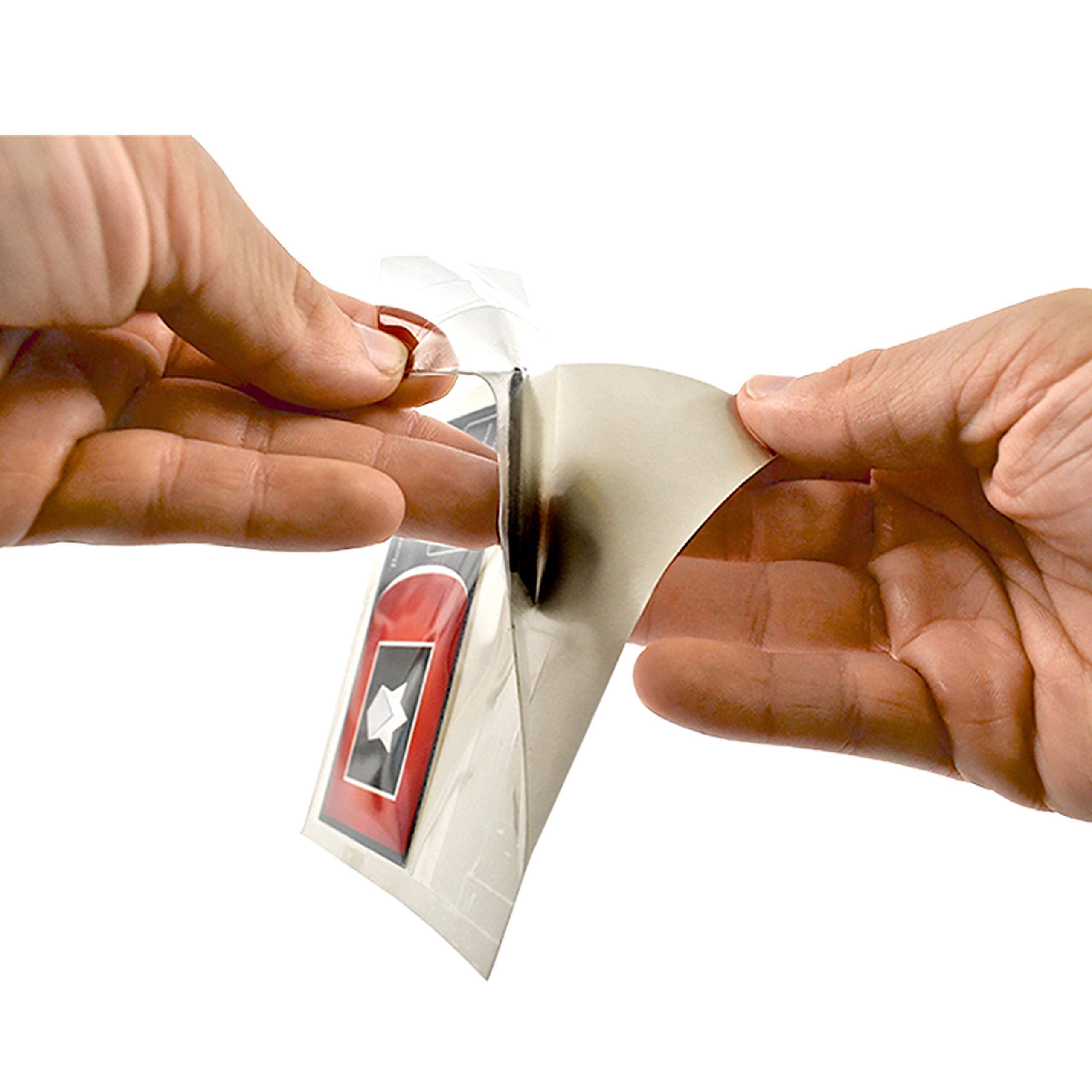 Custodia per DVD, 13,3 x 12,7 cm, senza fori, confezione da 1000