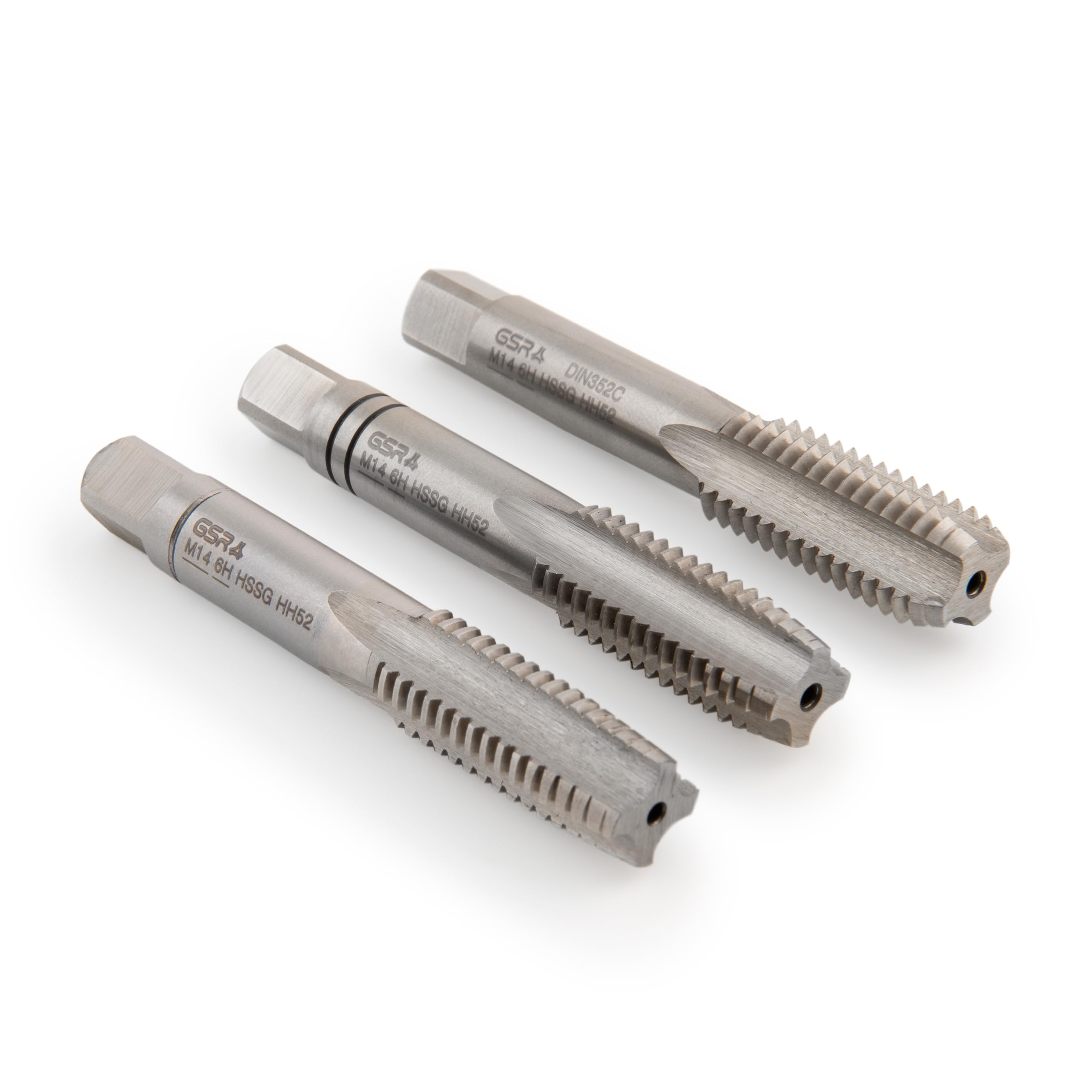 Set Maschi Per Filettatura A Mano 5 Pezzi - M6 M7 M8 M10 M12 Con Chiave Inglese, Per Riparazioni Auto E Domestiche