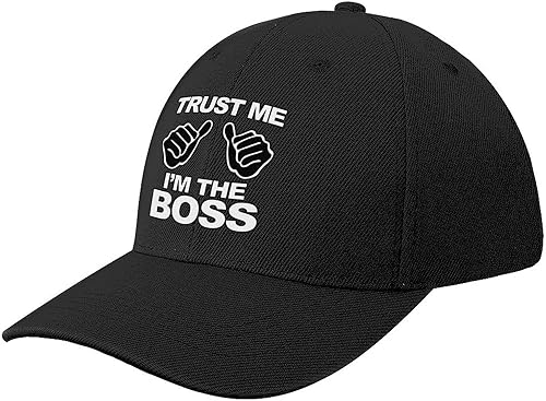 Trust Me I'm The Boss - Gorras de béisbol unisex de ocio para camionero y papá