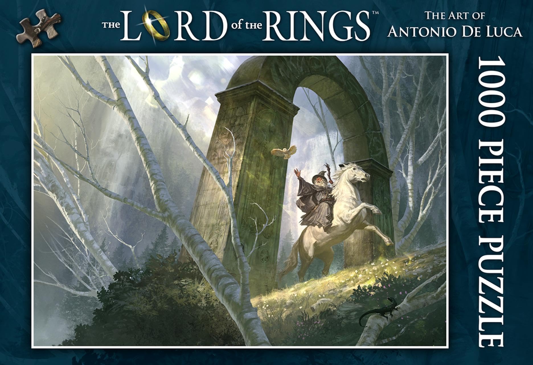 The Lord of The Rings 1000 Piece Jigsaw Puzzle: The Art of Antonio de Luca
