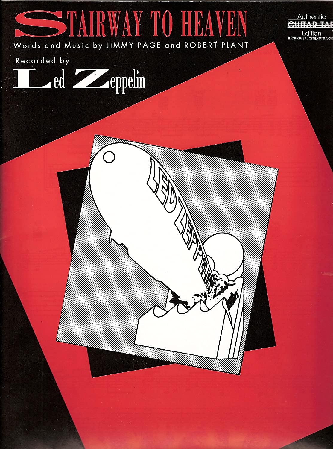 STARWAY TO HEAVEN - Led Zeppelin - Guitar - Tab includes complete Solo (sheet music)