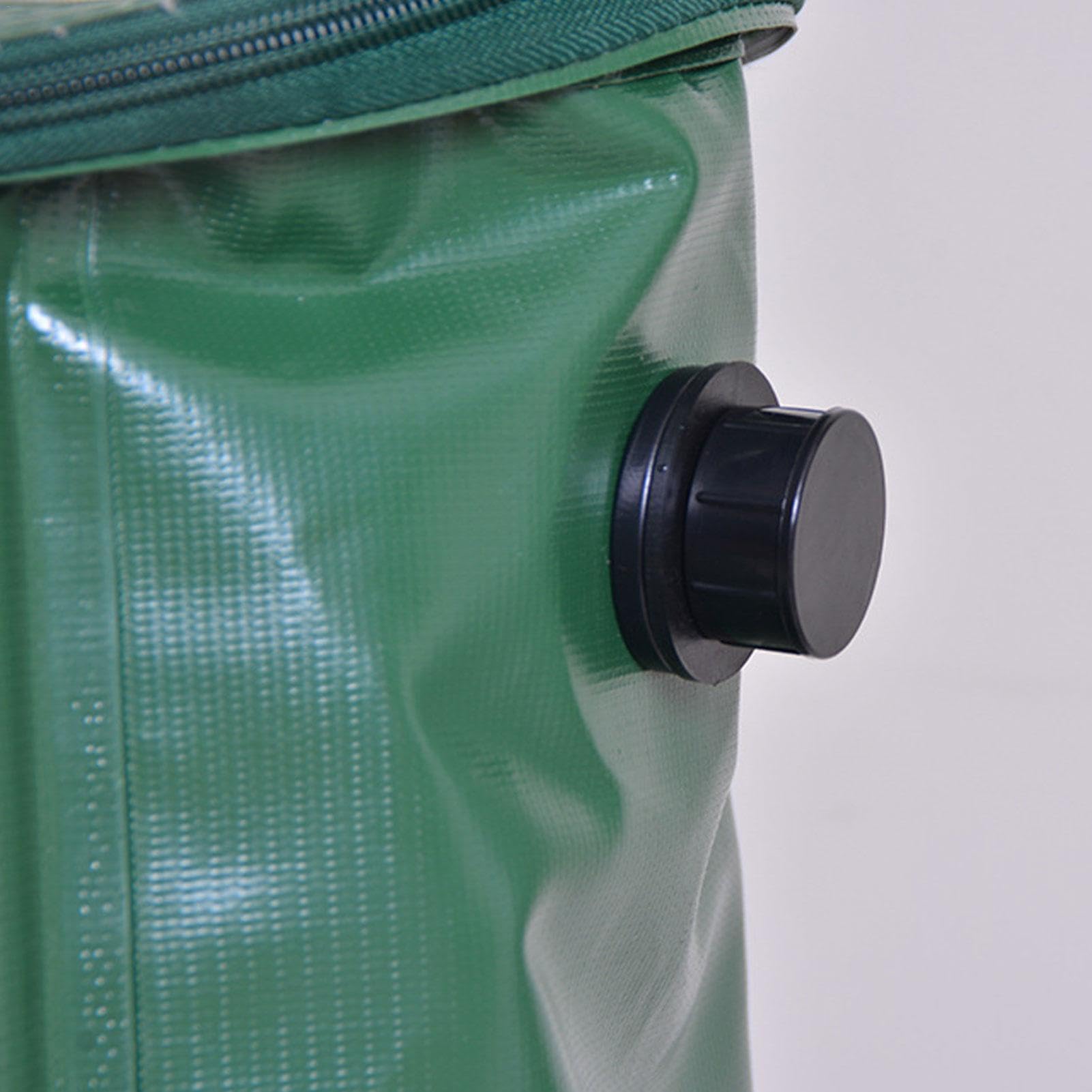 Colector de agua de lluvia | Barril de lluvia plegable con gran capacidad | Prevención de desbordamiento resistente a los rayos UV para parque | Casa cálida, granja y lavado de coches
