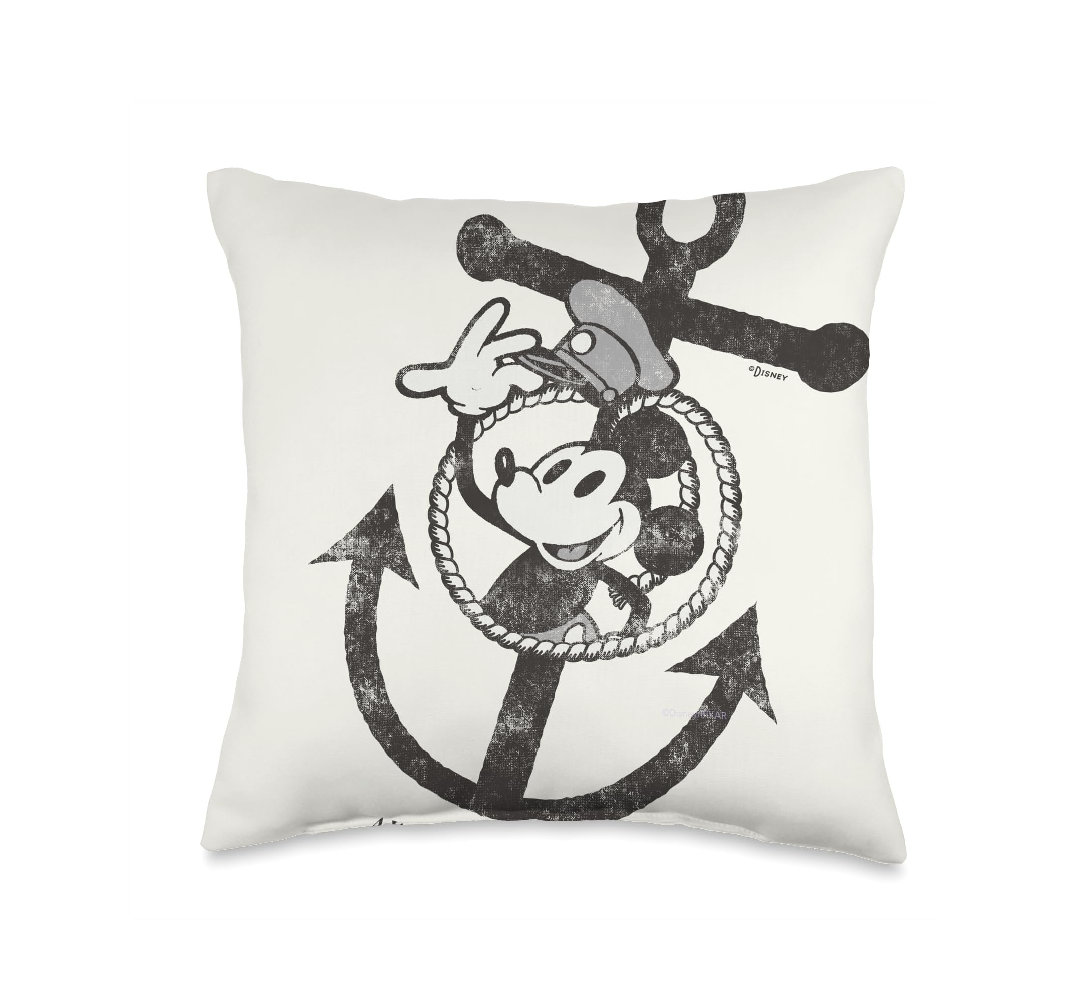 Coussin Mickey Mouse Steamboat Willie Disney 100 multicolore, le cadeau idéal pour collectionneur