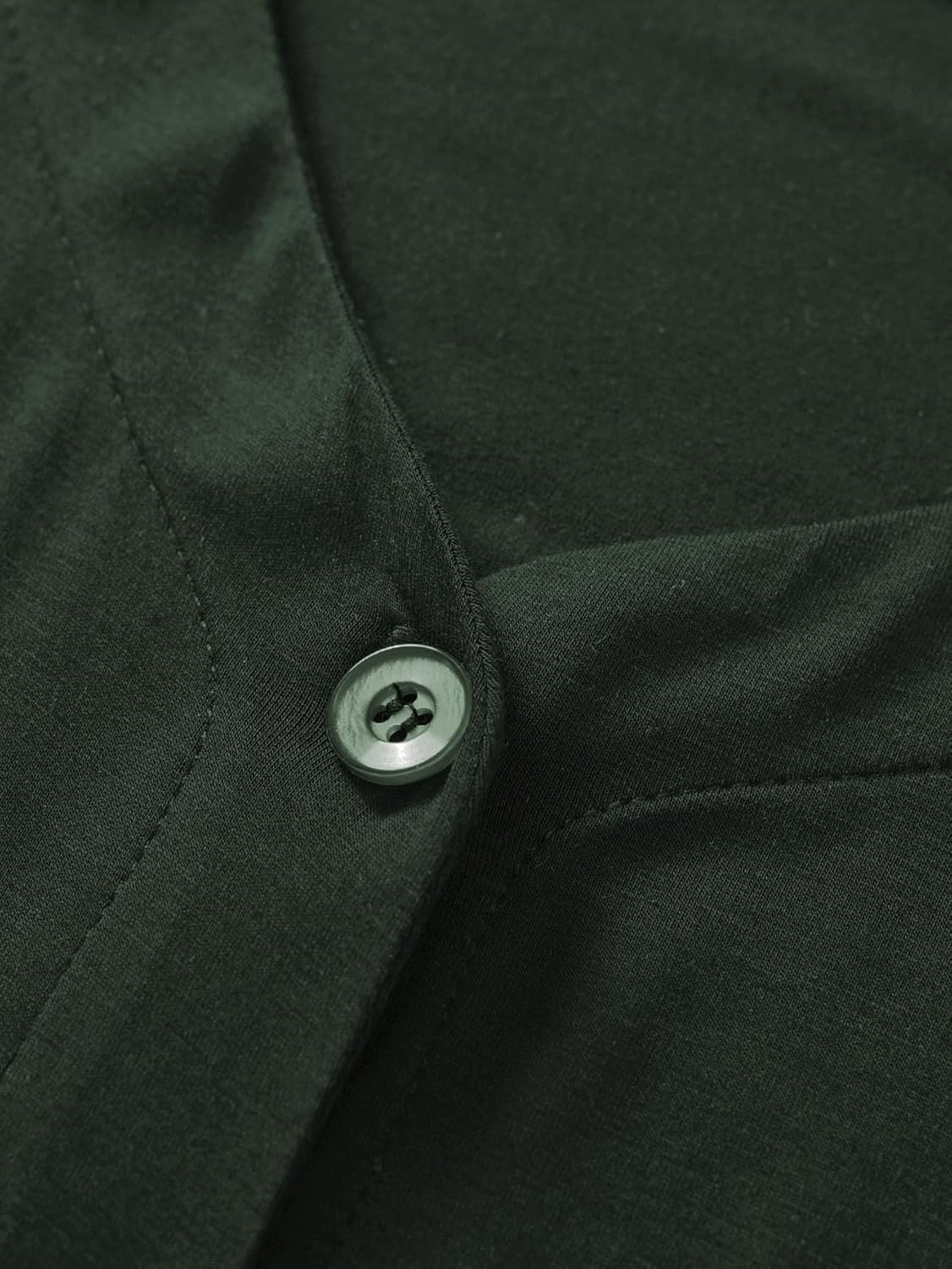 Latuza Women's Bamboo Viscose Pajama Top Button Up Sleep Shirt - Image 3