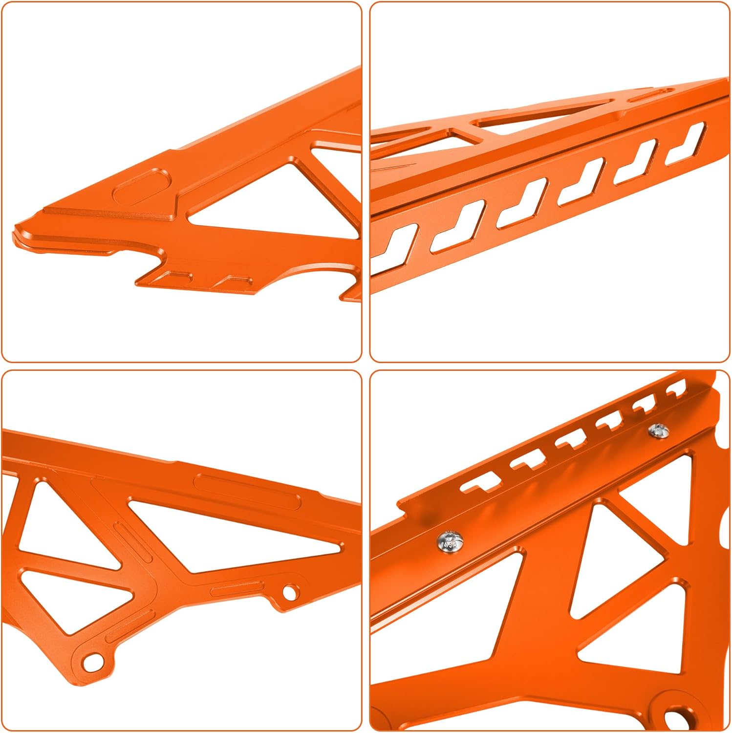 Chain Guard 6061 Aluminum,CNC Chain Cover for Electric Dirt Bike Sur Ron Light Bee S/X/S, Segway X260/ X160, Orange