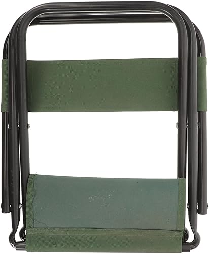 Miniatura 1 de Wakauto Silla plegable portátil para camping, ligera, pequeña, plegable al aire libre, con respaldo para pesca, playa, deportes, jardín, viajes