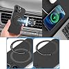 Funda de PC con Imán para Coche para Vivo X100 Ultra 5G, Amarilla 3