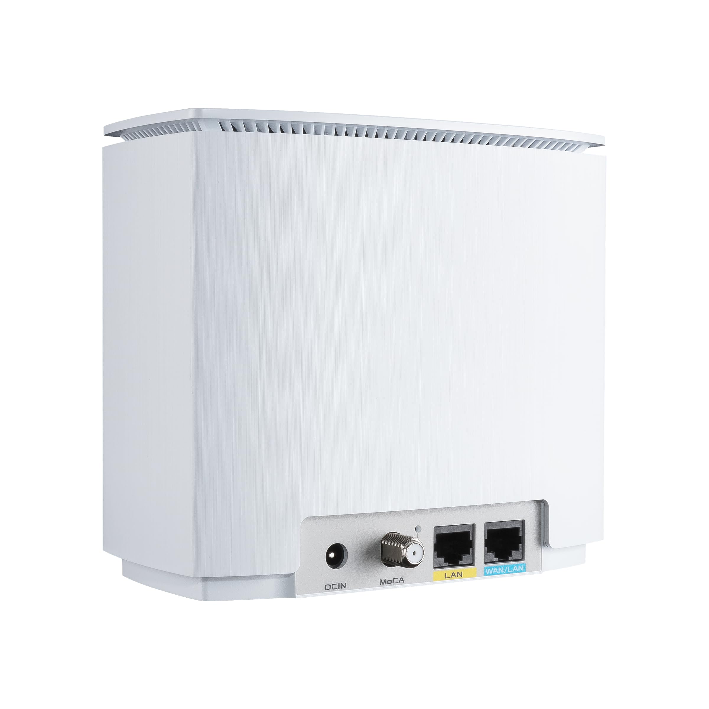 ASUS ZenWiFi AX Hybrid (XC5) AX3000 + Moca 2.5 Mesh WiFi 6 System (2 unità) - Copertura in tutta la casa fino a 3.500 piedi quadrati. & 4+ camere per pareti spesse AiMesh, sicurezza