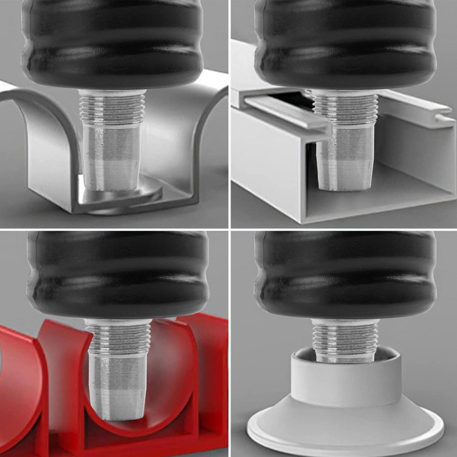 Cloueur pour garniture, cloueuse à béton portable avec clous – Kit de clouage précis et pour la construction, la rénovation de meubles