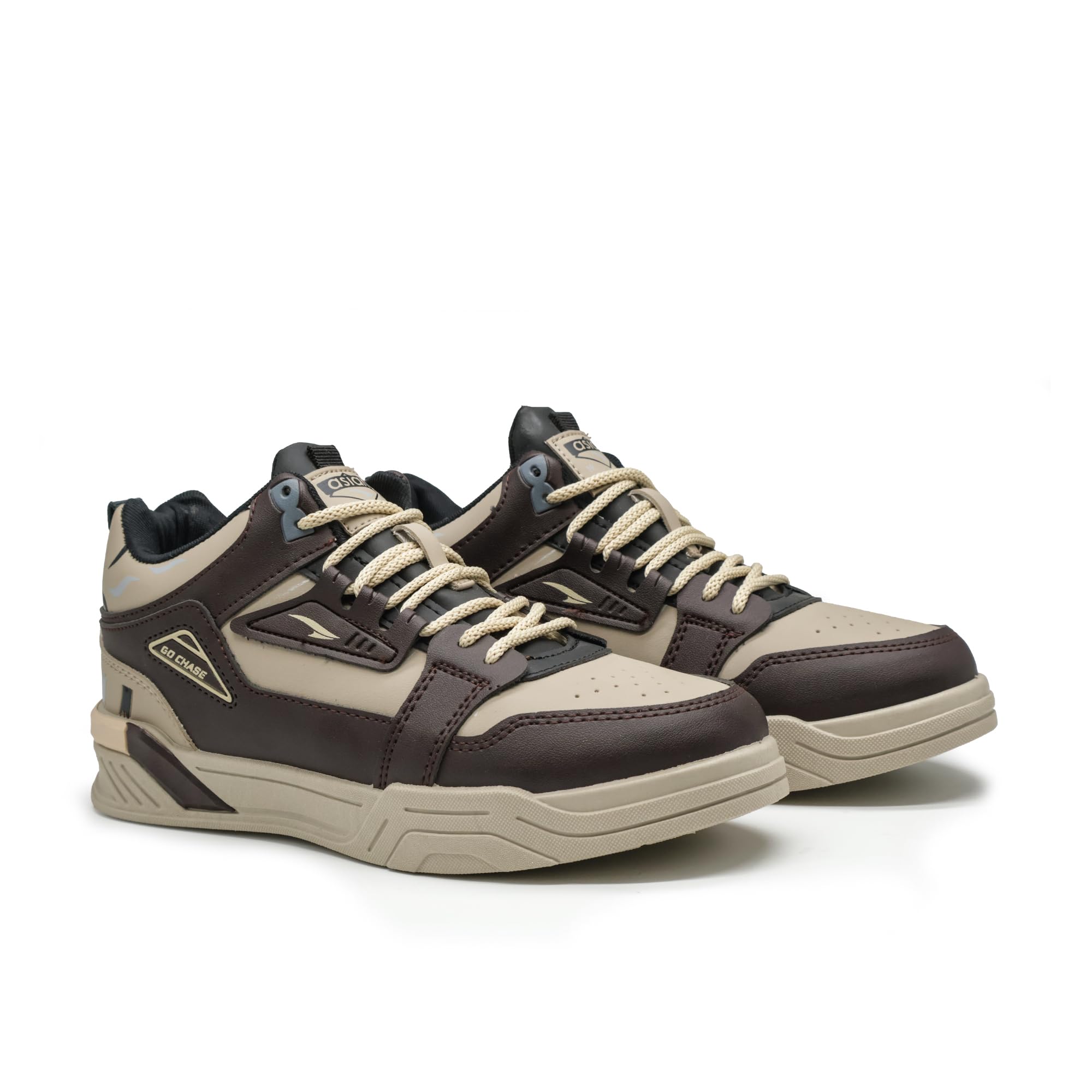 Men CHICAGO-11 Stylish Casual Mid Top Sneakers and Trendy Shoes with Laces for Men & Boys | Perfect for Wearing to Outings, and Comfortable All-Day Use, Stylish and Durable-image-48