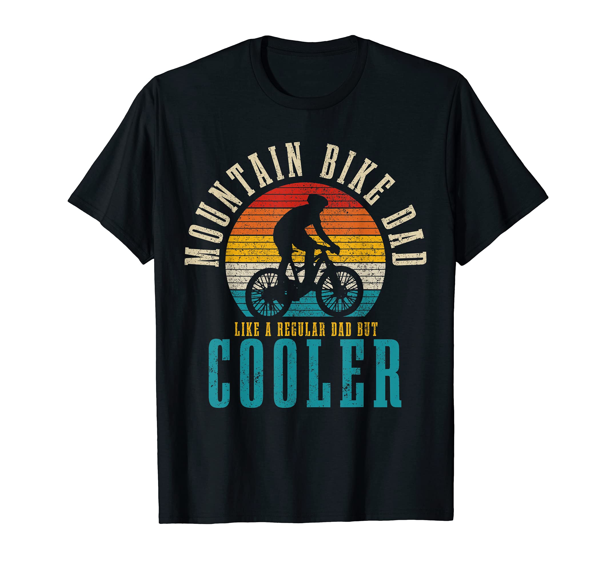 Mountainbike Dad Apparel Co.Mountain Bike Dad Funny Vintage MTB Downhill Bike T-Shirt