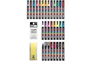 Posca Paint Marker Pens: Elevate Your Art with 29 Vibrant Hues