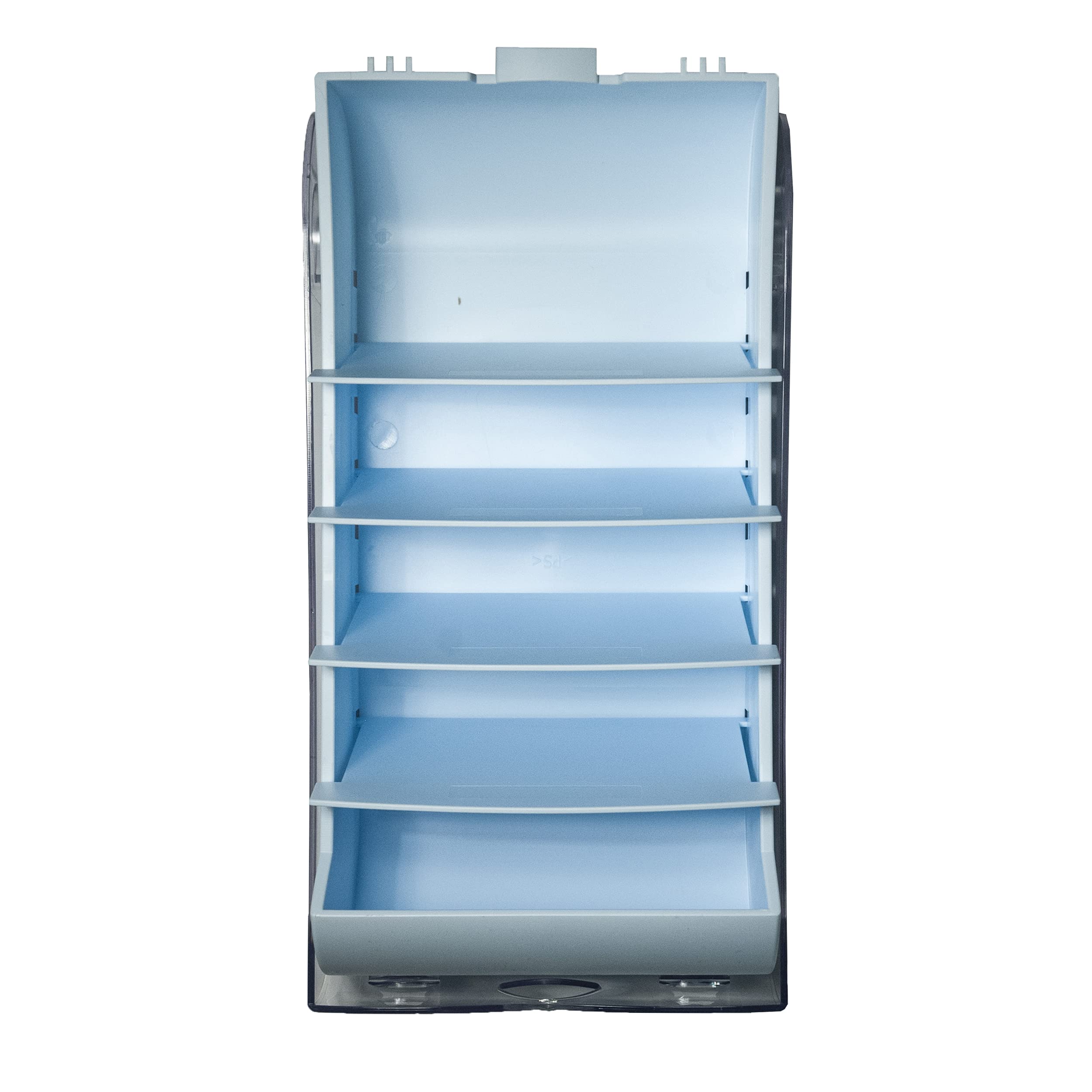 Exacompta - Ref. 5349623D - Karton mit 8 Learning Box BUNNYBOX A7 Aquarell - Maße 25 x 13,2 x 8,5 cm - Kapazität bis zu 900 Karten im Format A7-4 verschiedene Farben