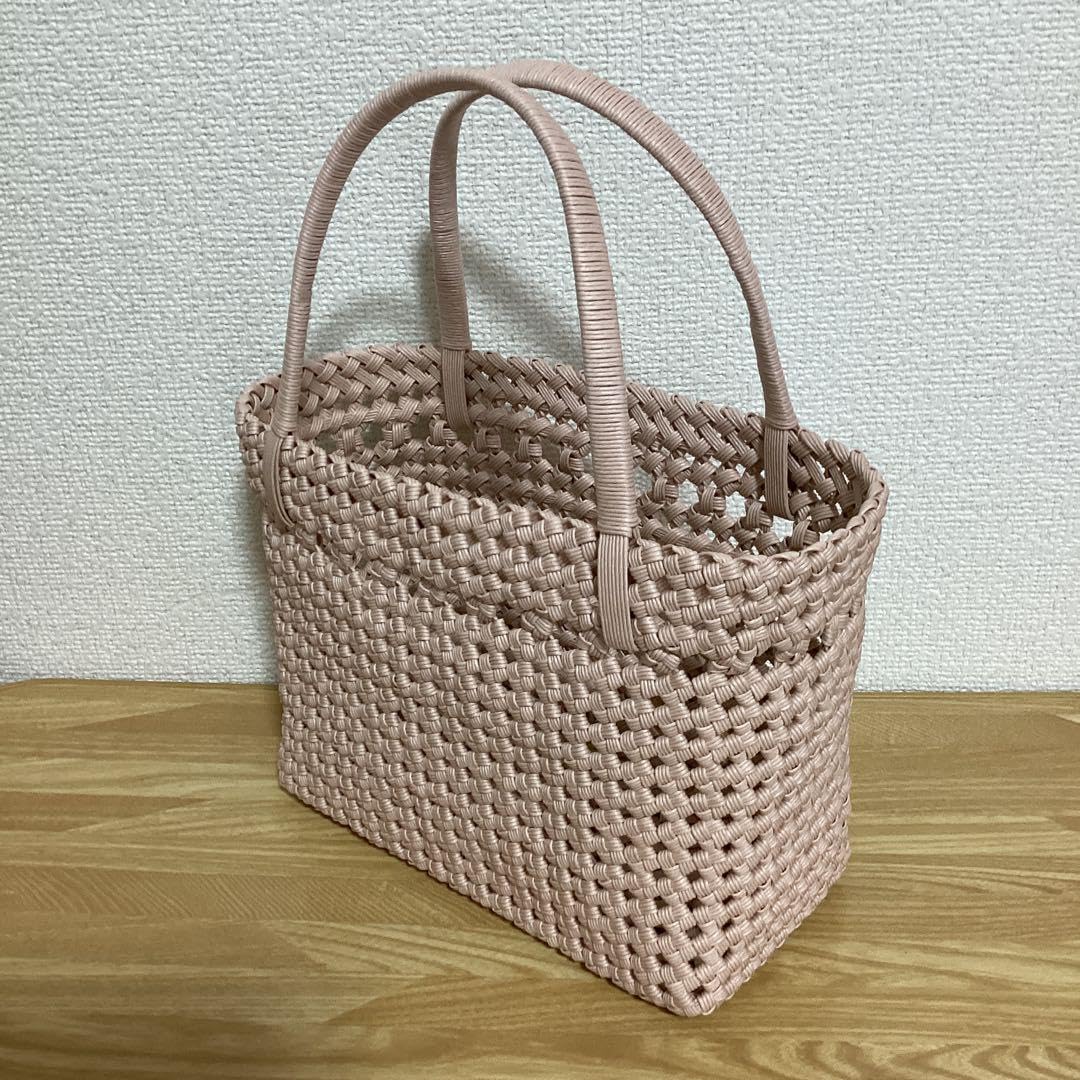 ＊どんかめちゃんオーダー品＊クラフトかごバッグ4点え かごバッグ№117 クラフトバンド エコクラフト ハンドメイド おしゃれ